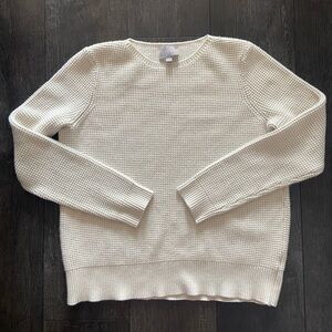 Size L White Cyrus Sweater